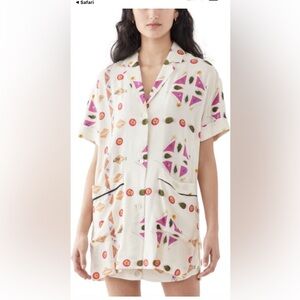 Victoria Beckham patch pocket shirt